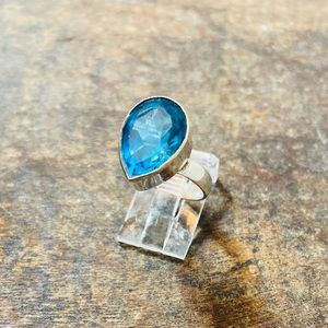 Blue Quartz Ring